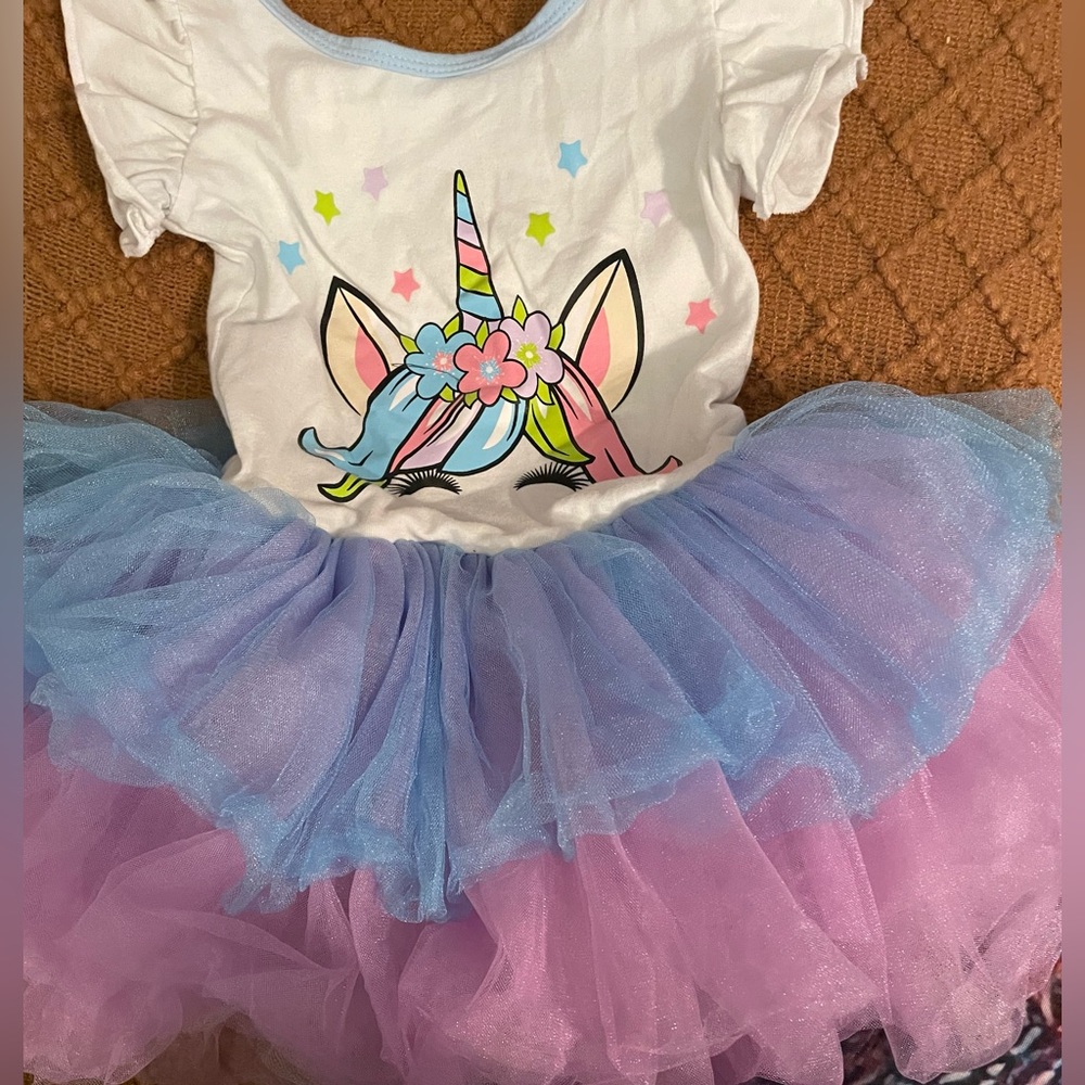 Unicorn 6/7 ballet tutu (1 piece).